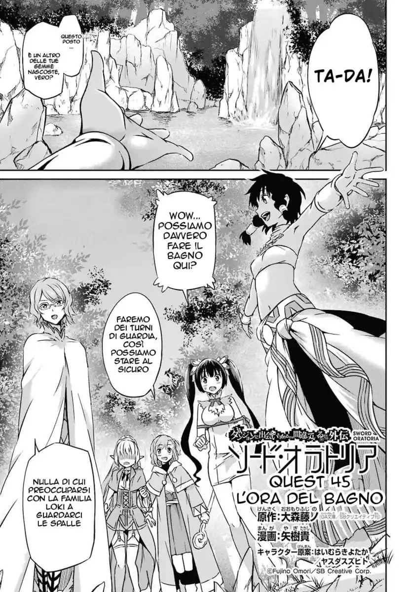 DanMachi: Sword Oratoria Capitolo 45 page 1