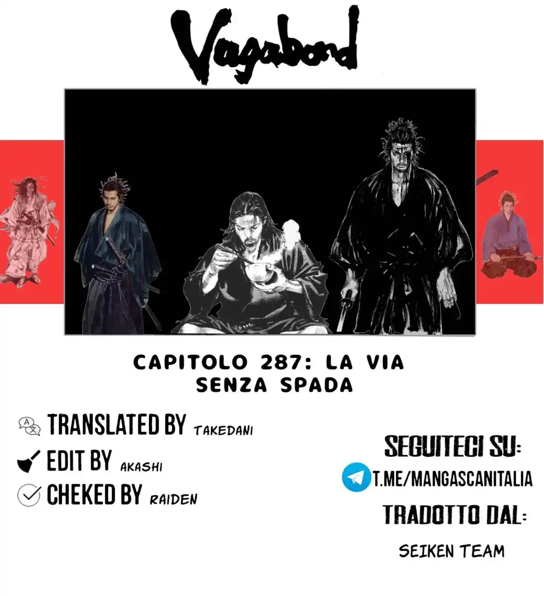 Vagabond Capitolo 287 page 1