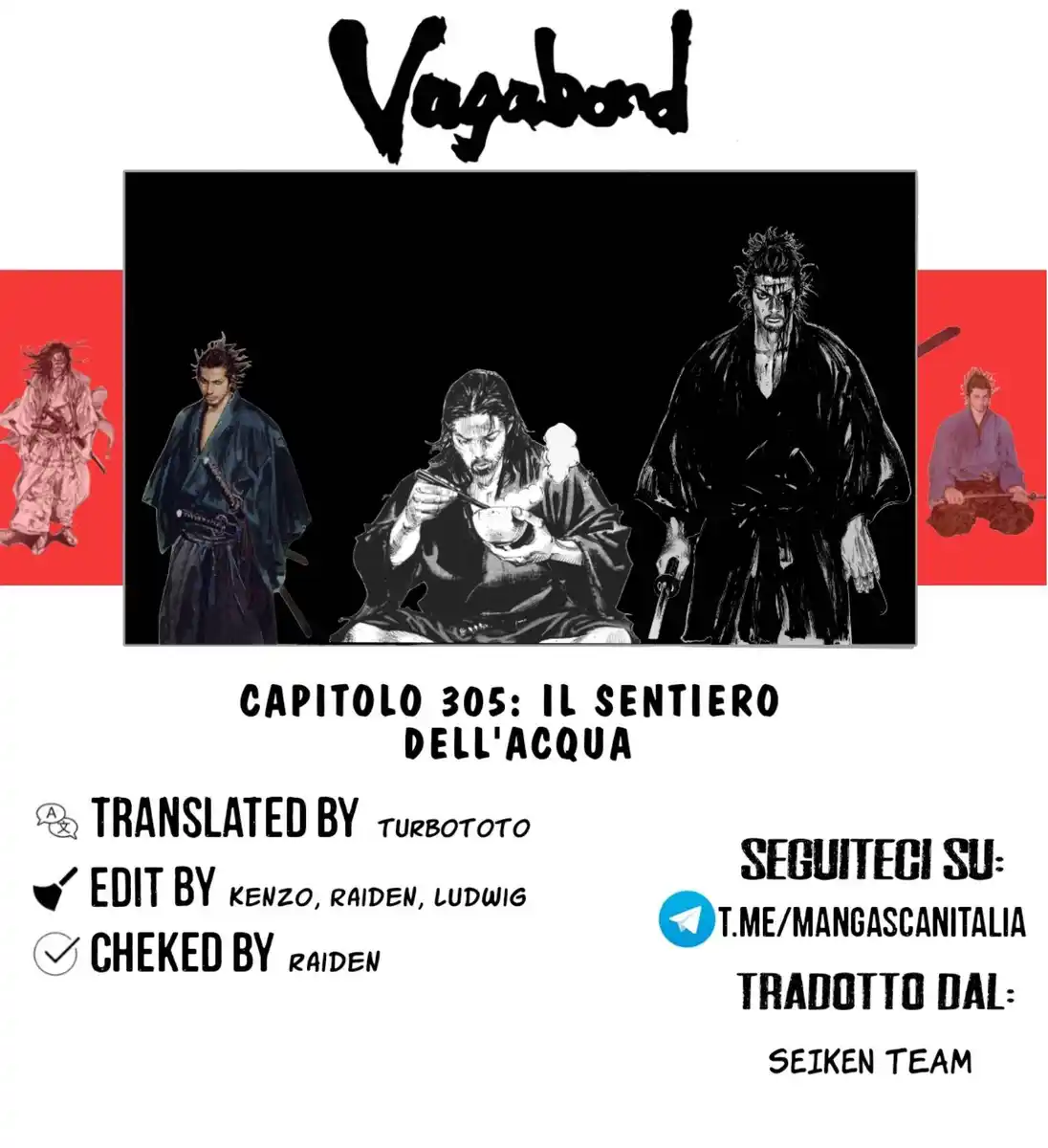 Vagabond Capitolo 305 page 1