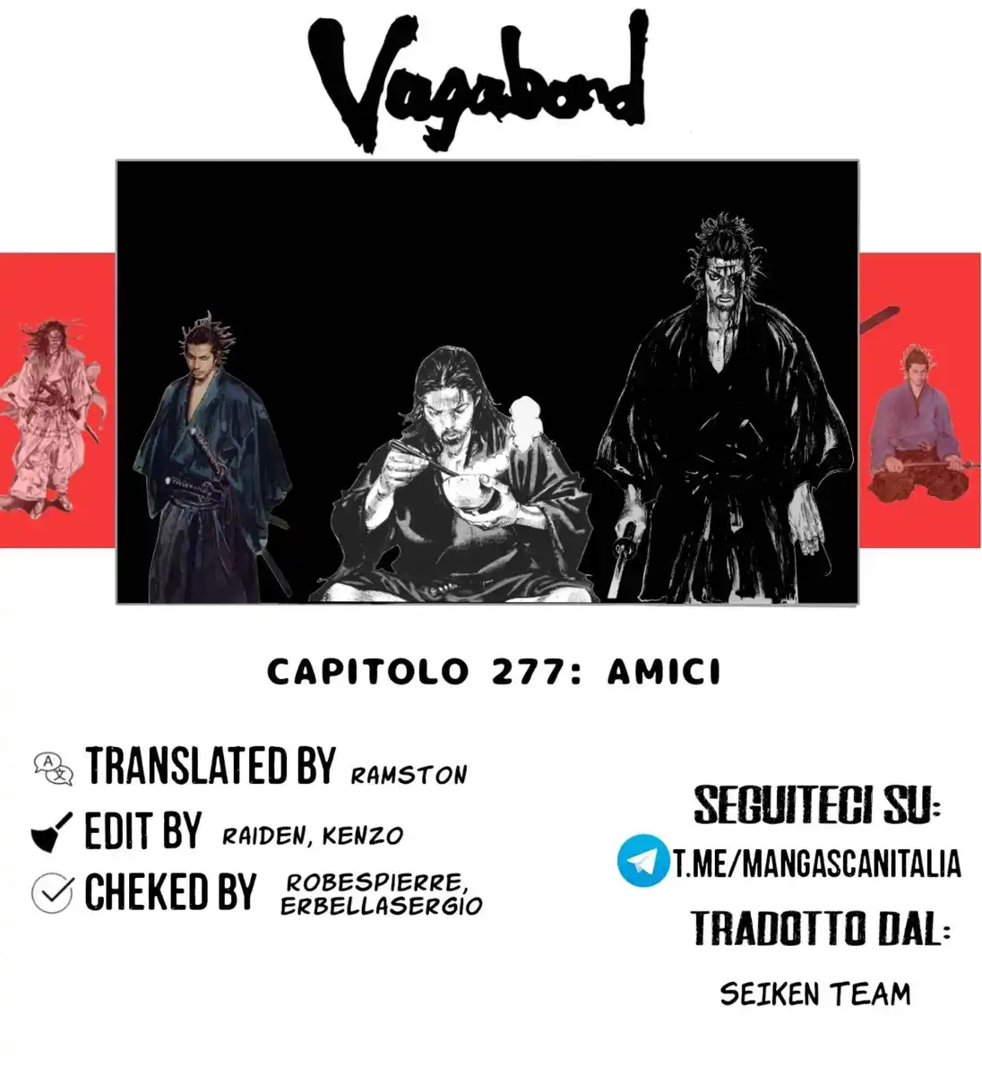 Vagabond Capitolo 277 page 1