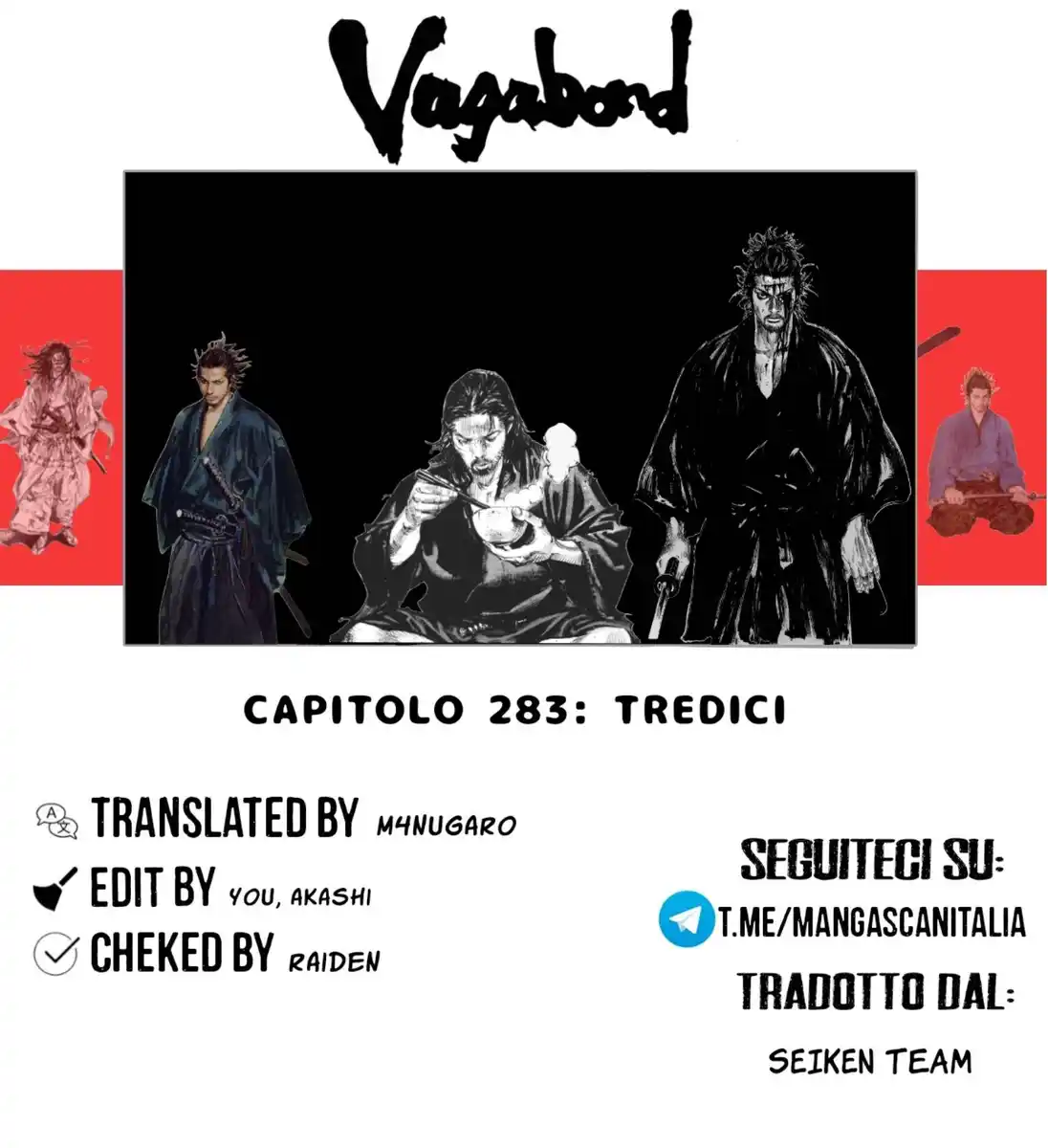 Vagabond Capitolo 283 page 1