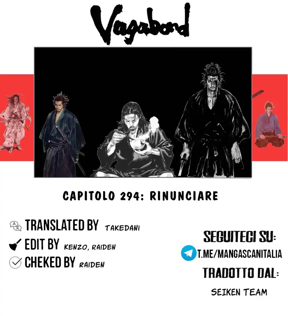 Vagabond Capitolo 294 page 1