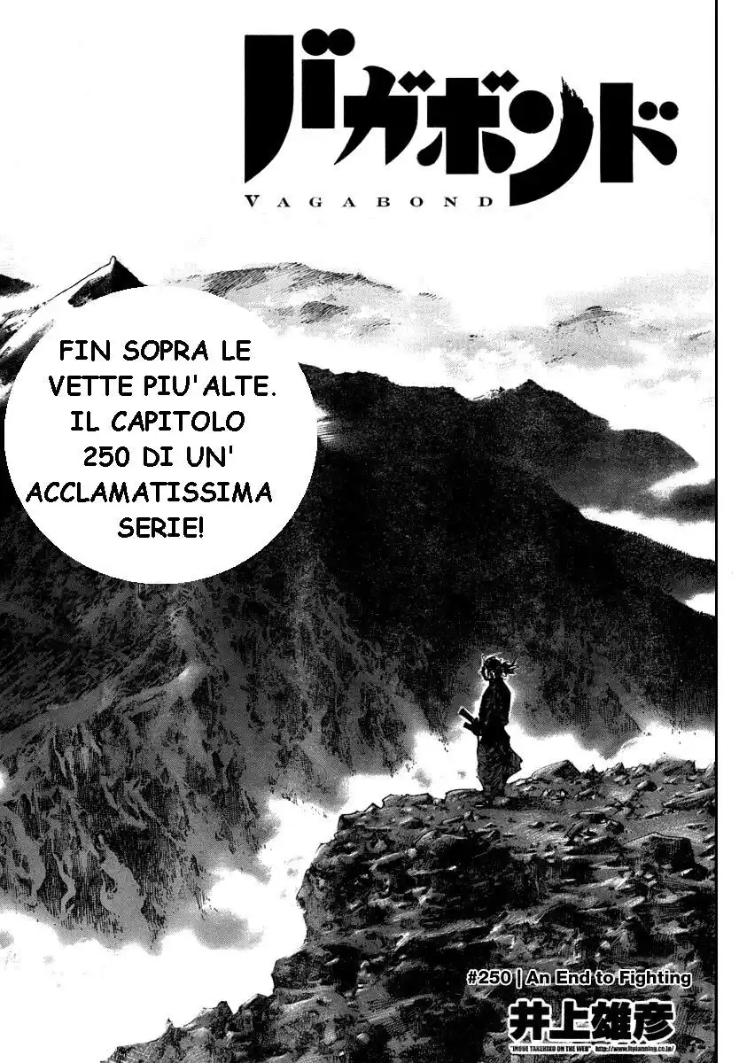 Vagabond Capitolo 250 page 1