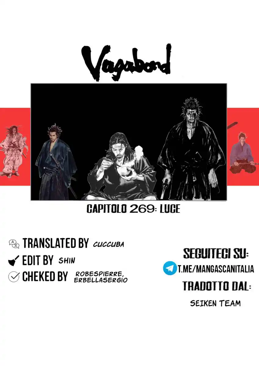 Vagabond Capitolo 269 page 1