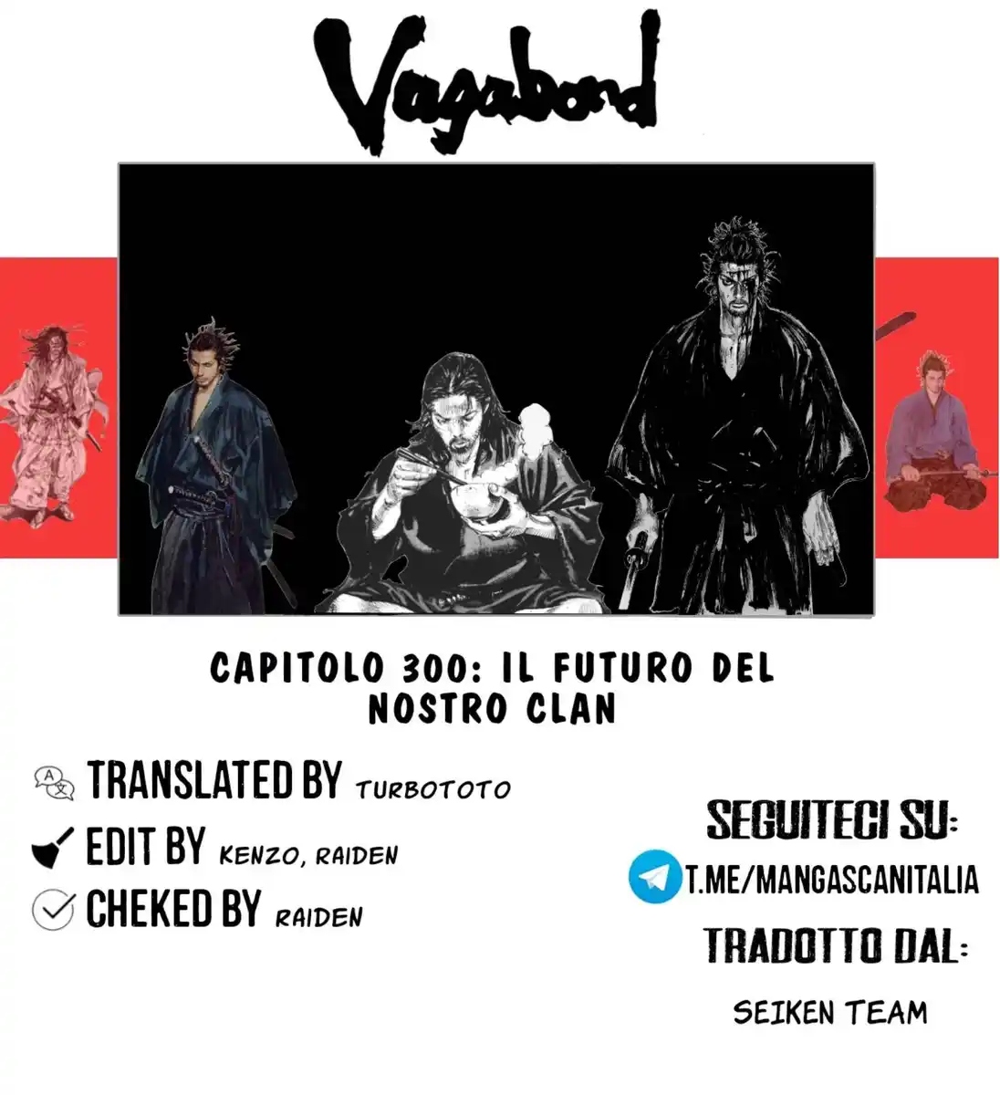 Vagabond Capitolo 300 page 1