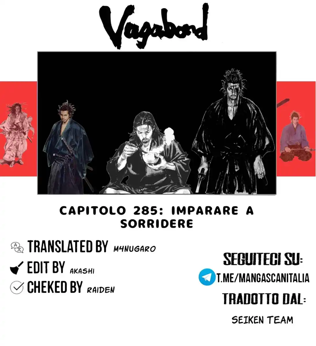 Vagabond Capitolo 285 page 1