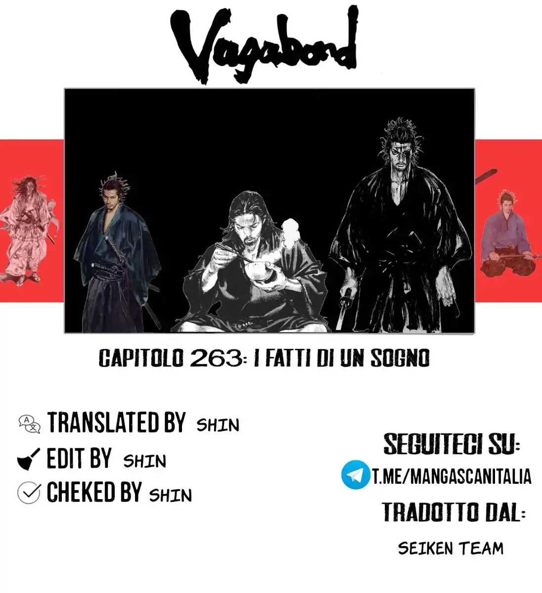 Vagabond Capitolo 263 page 1