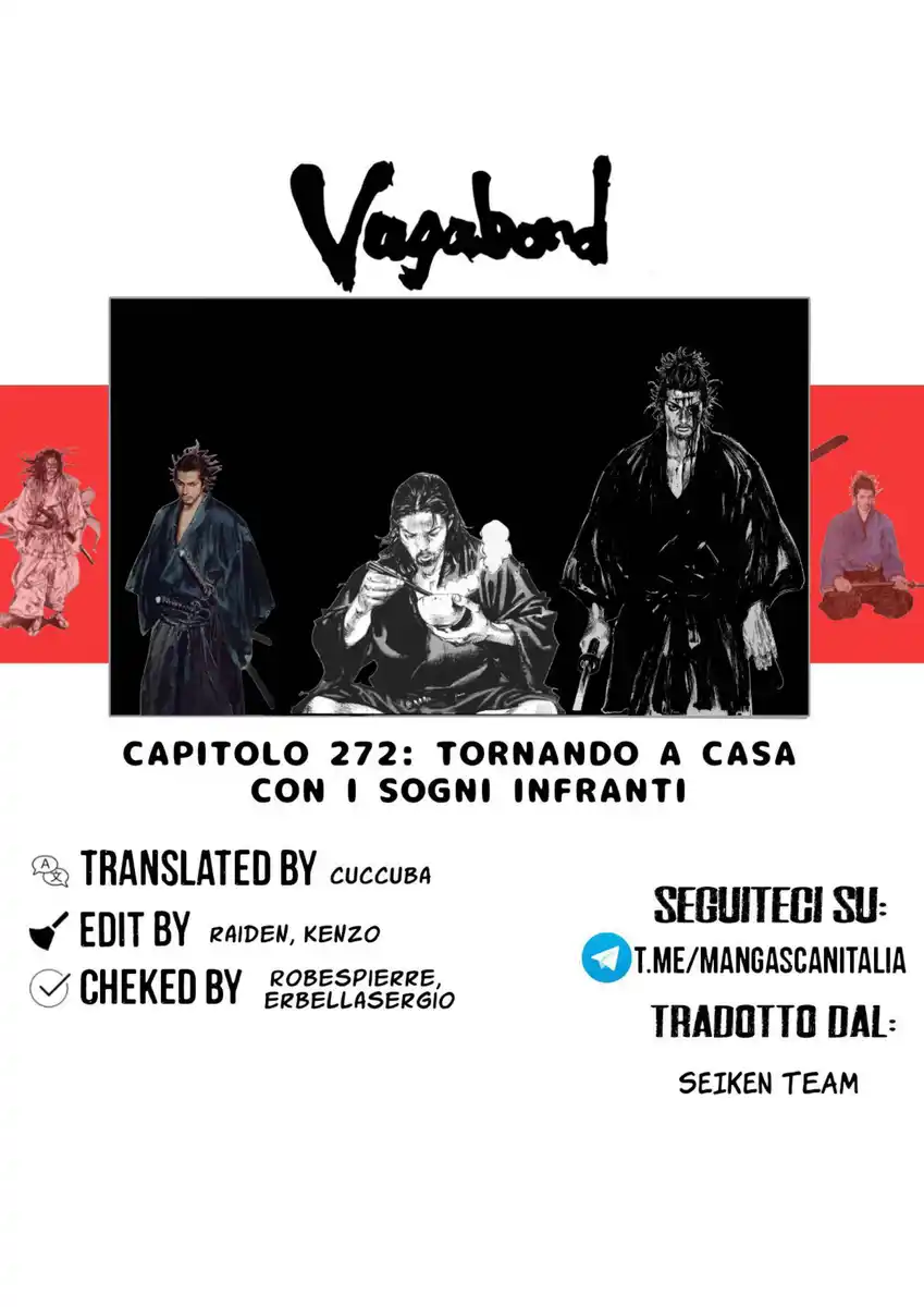 Vagabond Capitolo 272 page 1