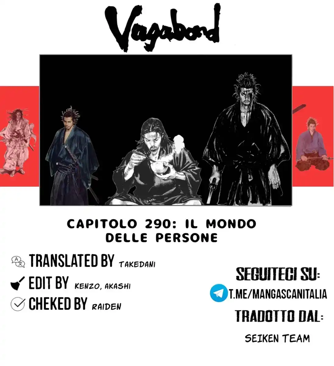 Vagabond Capitolo 290 page 1