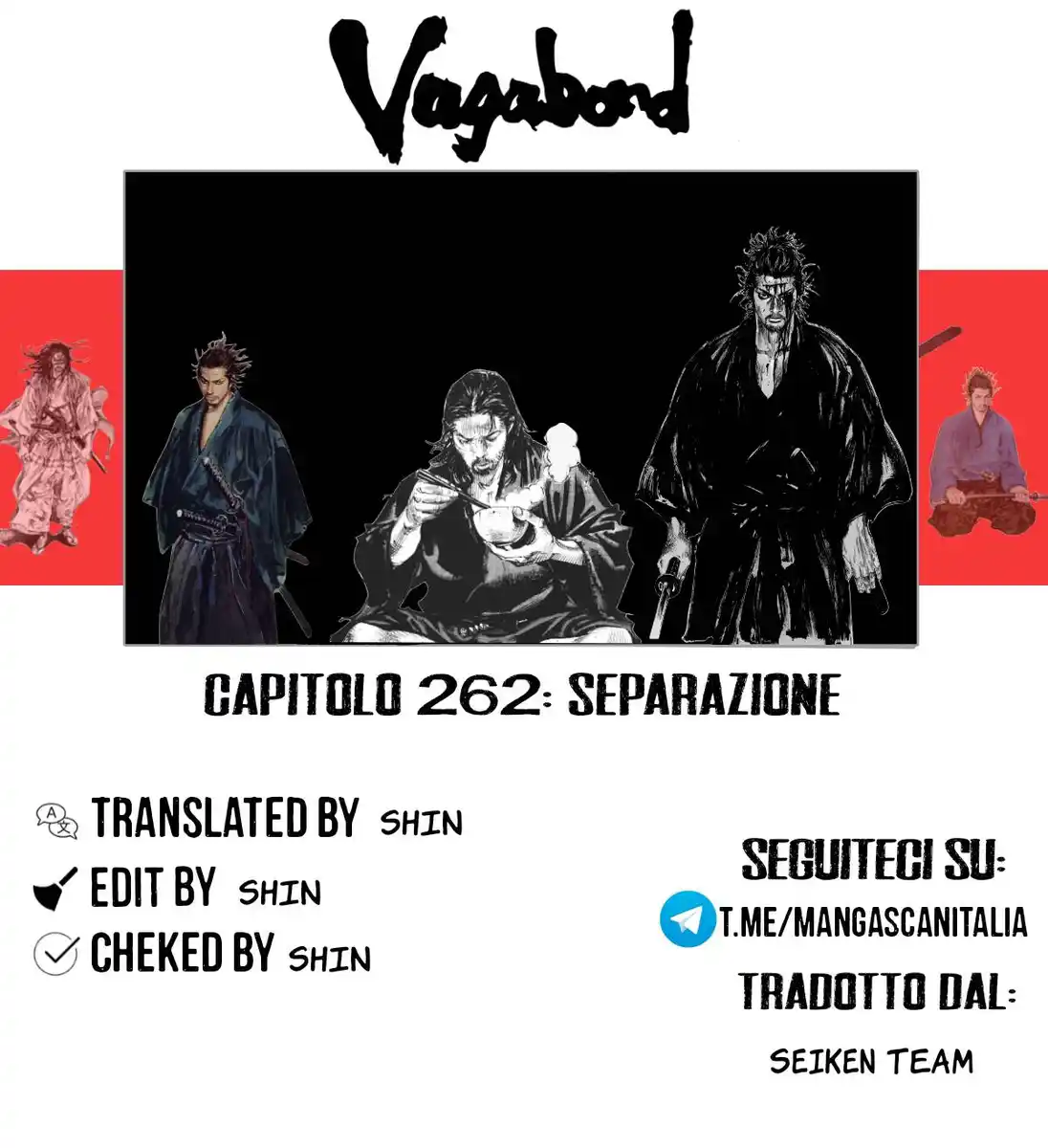 Vagabond Capitolo 262 page 1