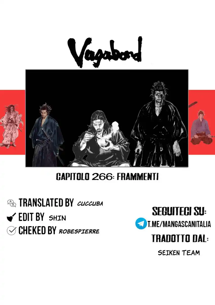 Vagabond Capitolo 266 page 1