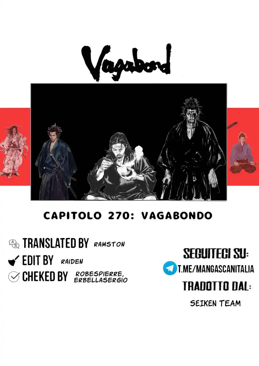 Vagabond Capitolo 270 page 1