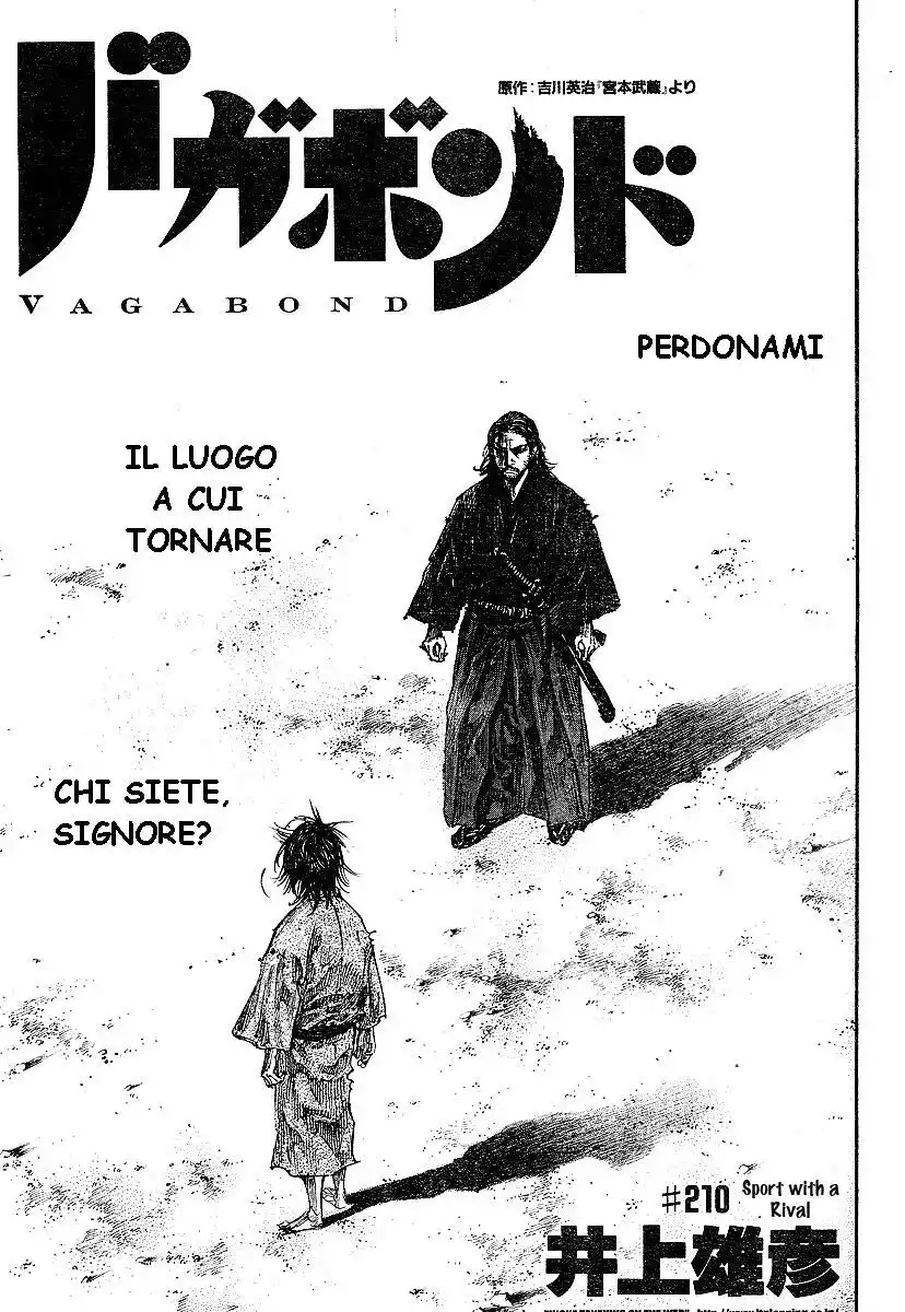 Vagabond Capitolo 210 page 1