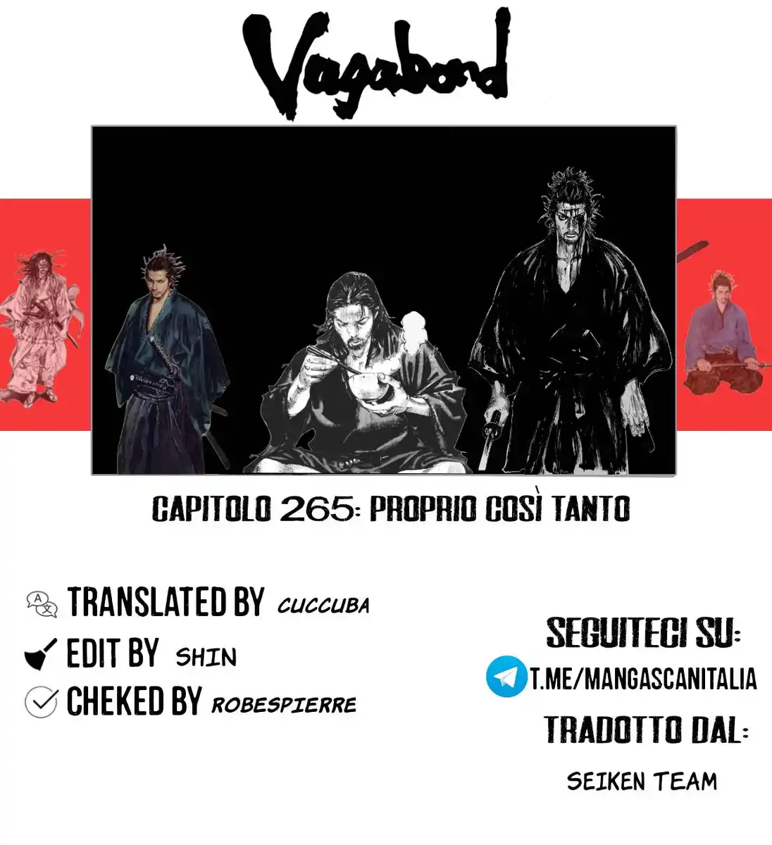 Vagabond Capitolo 265 page 1