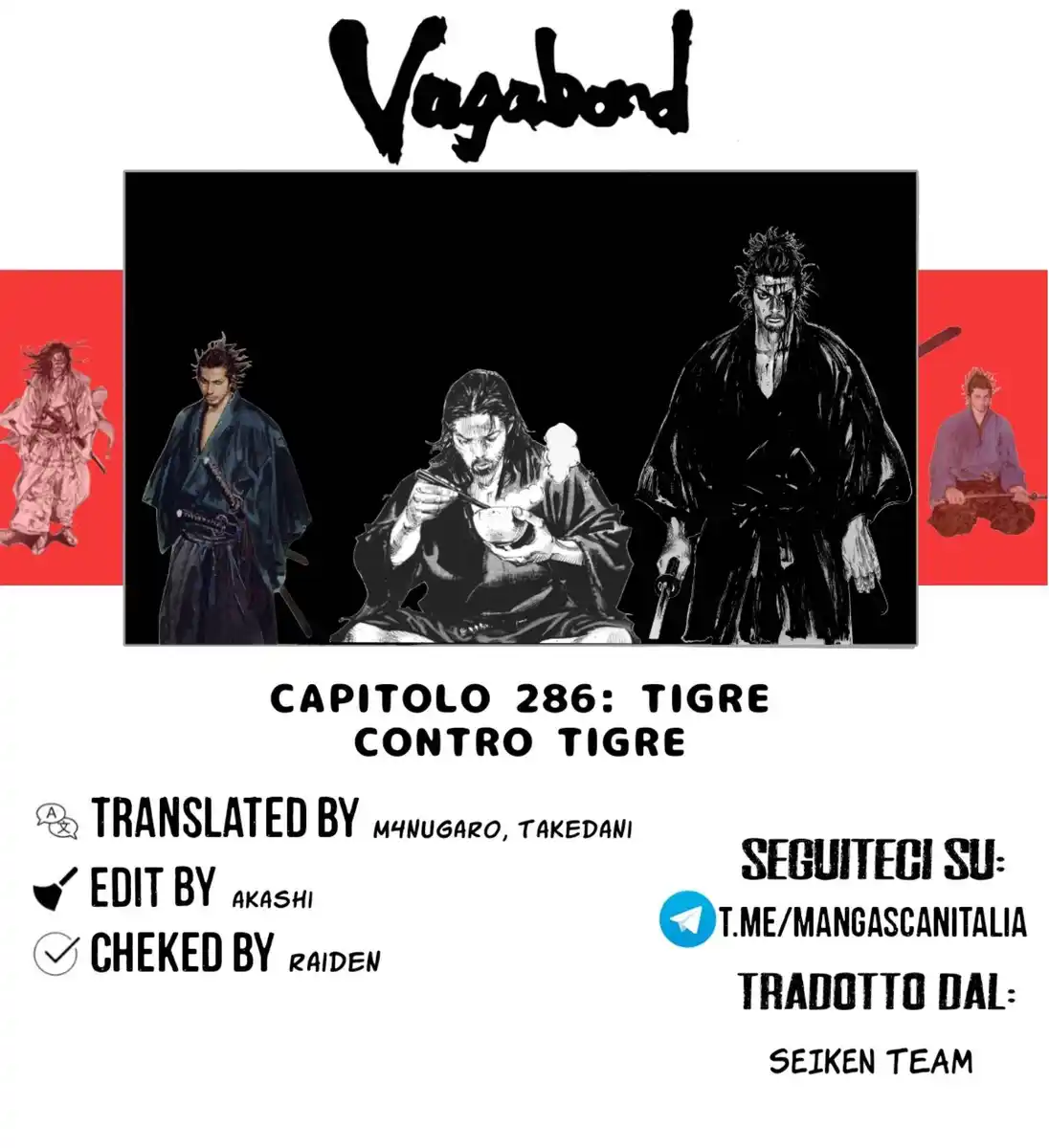 Vagabond Capitolo 286 page 1