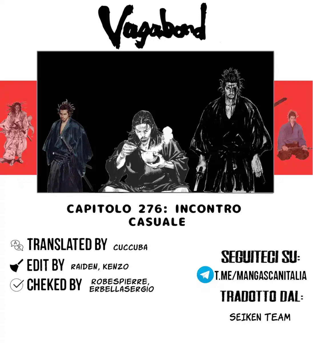 Vagabond Capitolo 276 page 1