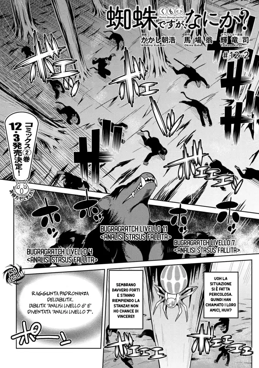 Kumo Desu ga, Nani ka? Capitolo 12.2 page 2