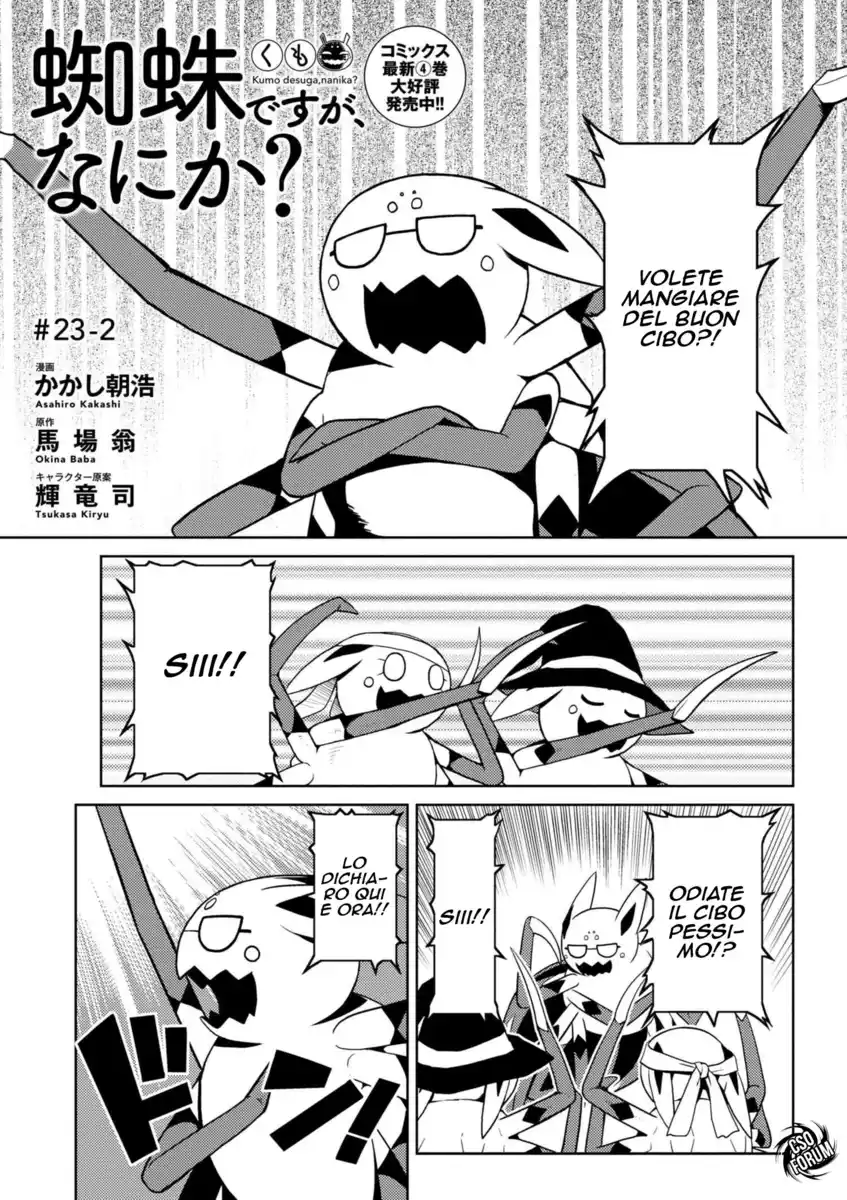 Kumo Desu ga, Nani ka? Capitolo 23.2 page 2