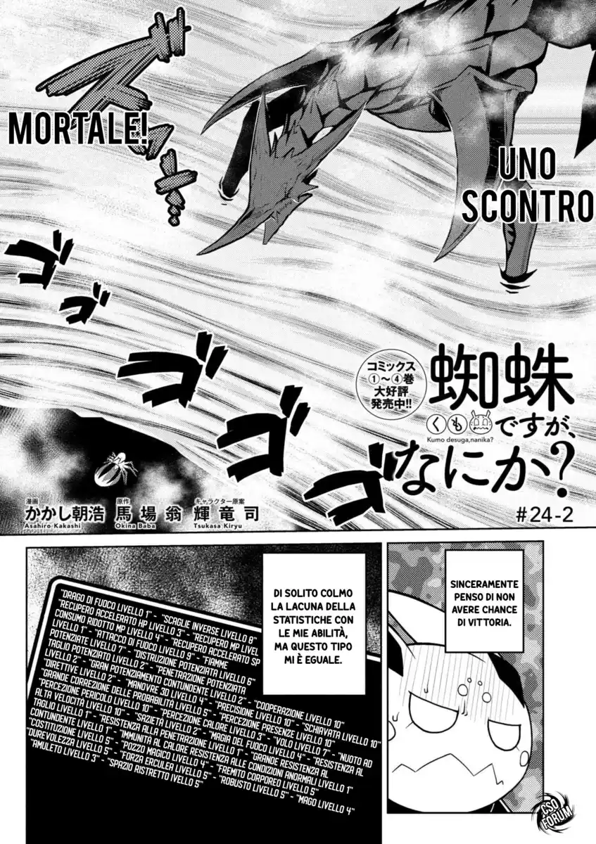 Kumo Desu ga, Nani ka? Capitolo 24.2 page 2