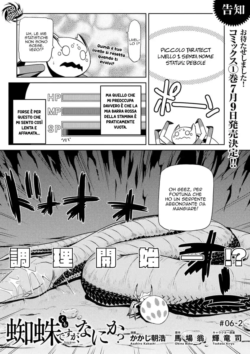 Kumo Desu ga, Nani ka? Capitolo 06.2 page 3