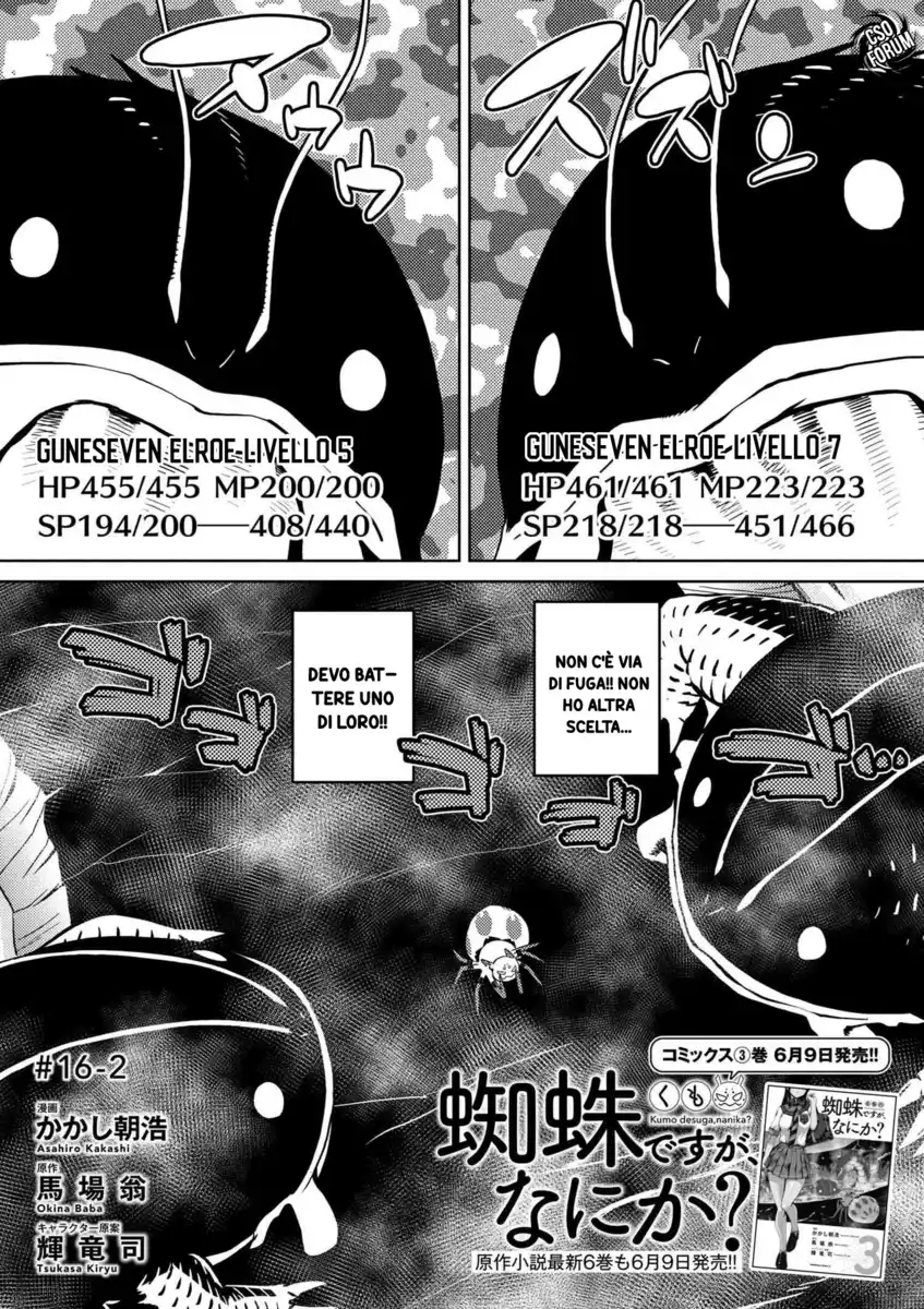 Kumo Desu ga, Nani ka? Capitolo 16.2 page 2