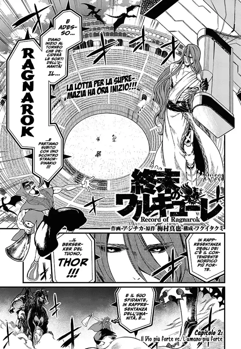 Shuumatsu no Valkyrie Capitolo 02 page 1