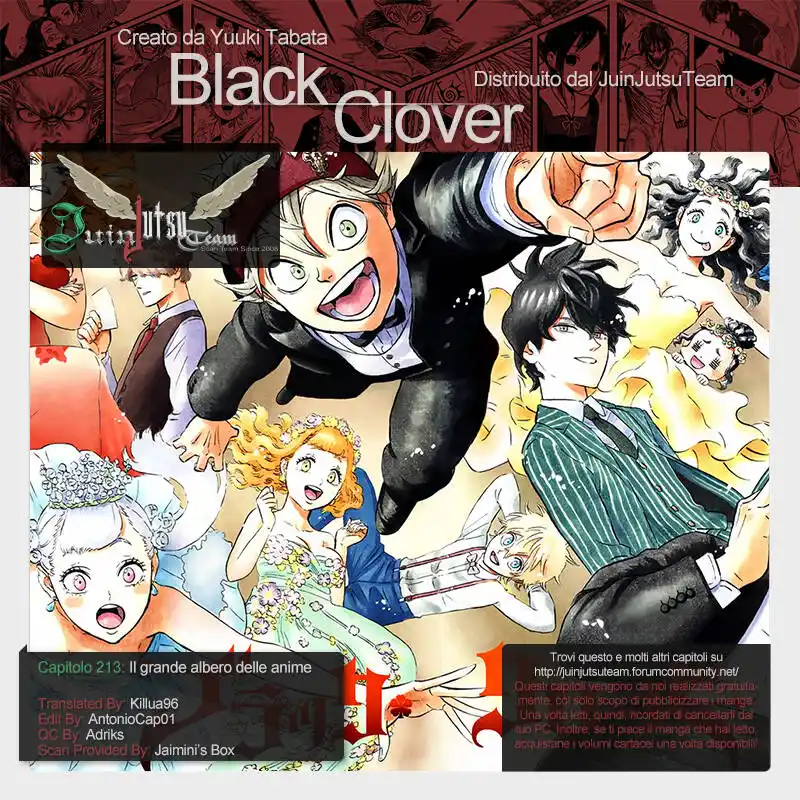 Black Clover Capitolo 213 page 1