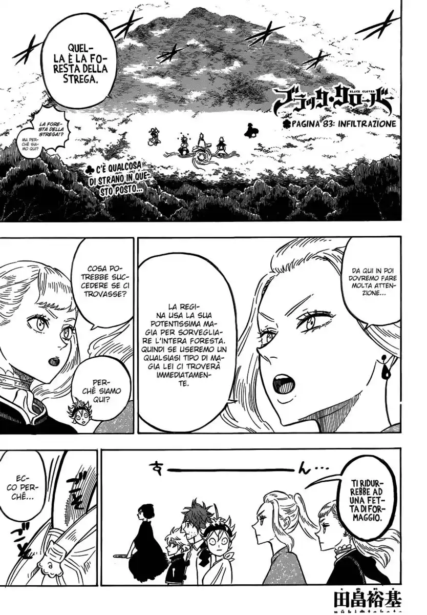 Black Clover Capitolo 83 page 1