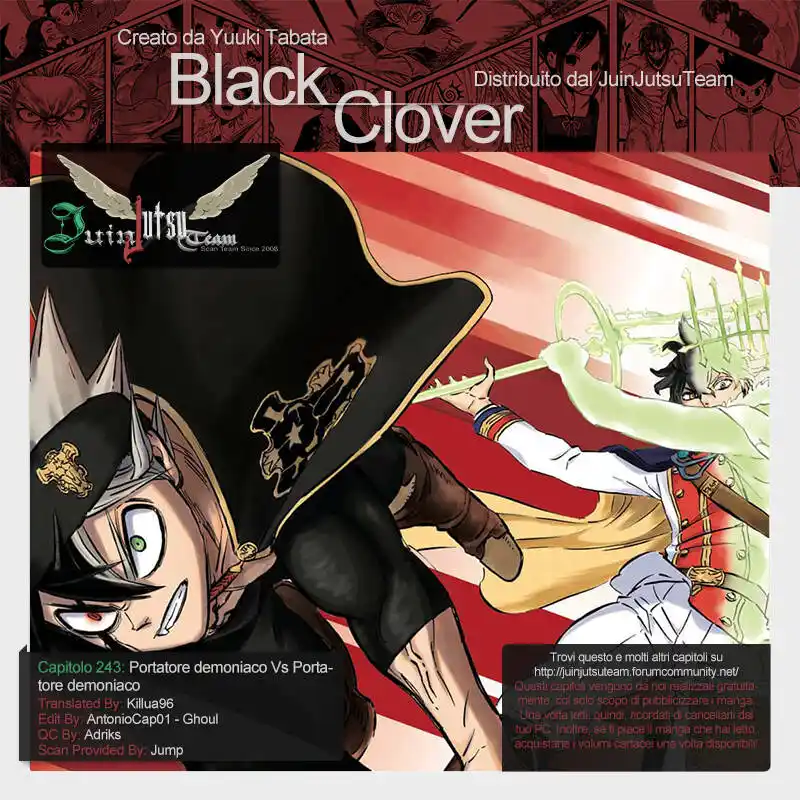 Black Clover Capitolo 243 page 1