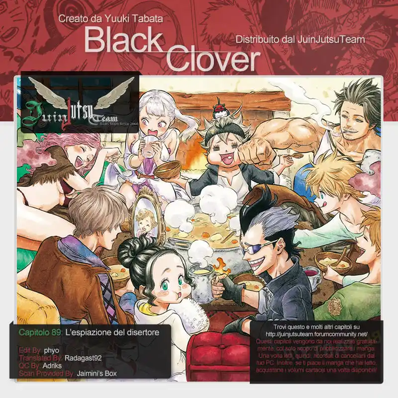 Black Clover Capitolo 89 page 1