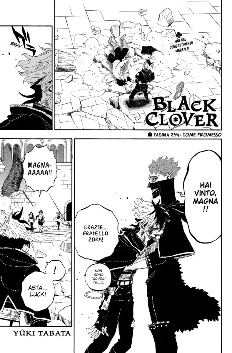 Black Clover Capitolo 294 page 2