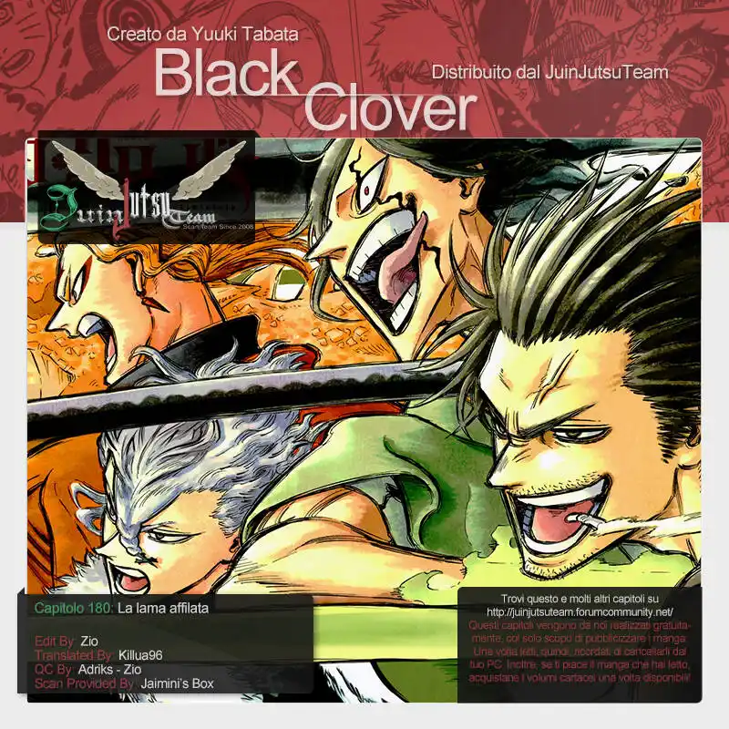 Black Clover Capitolo 180 page 1