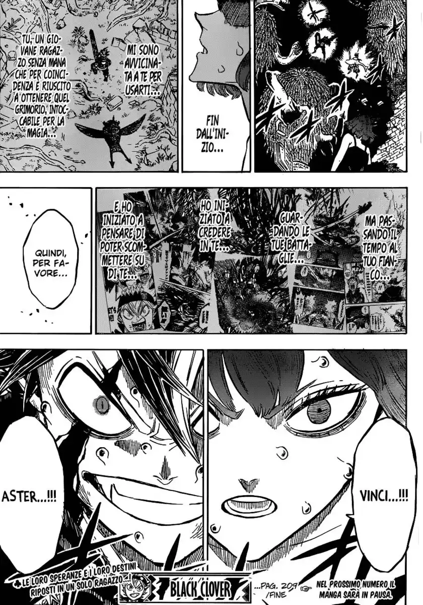 Black Clover Capitolo 209 page 12