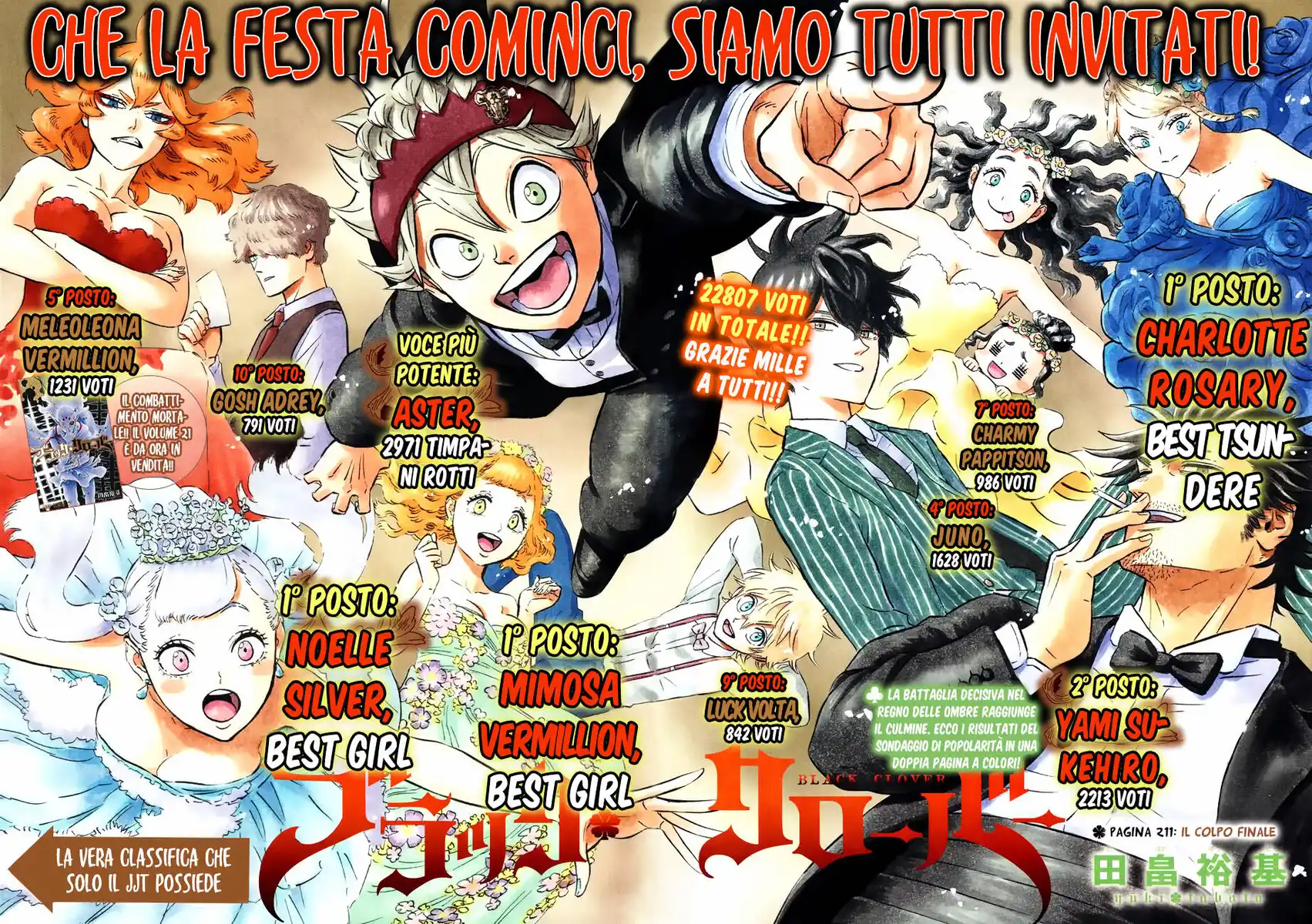 Black Clover Capitolo 211 page 21