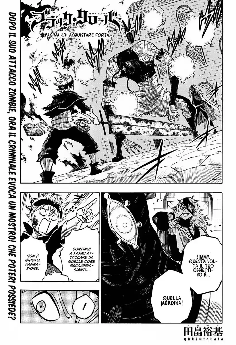 Black Clover Capitolo 27 page 1