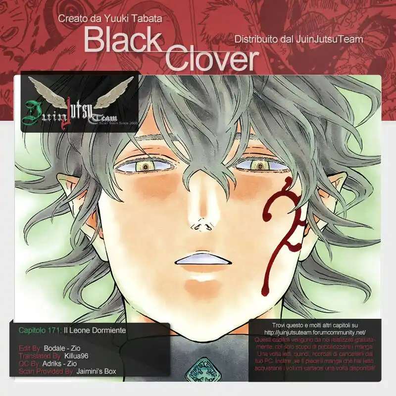 Black Clover Capitolo 171 page 1