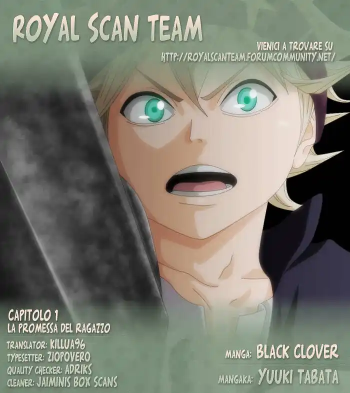 Black Clover Capitolo 01 page 9