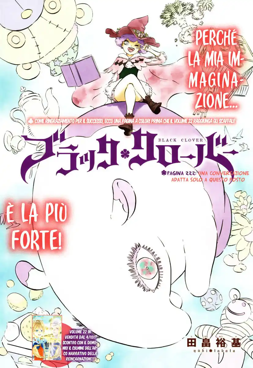 Black Clover Capitolo 222 page 2