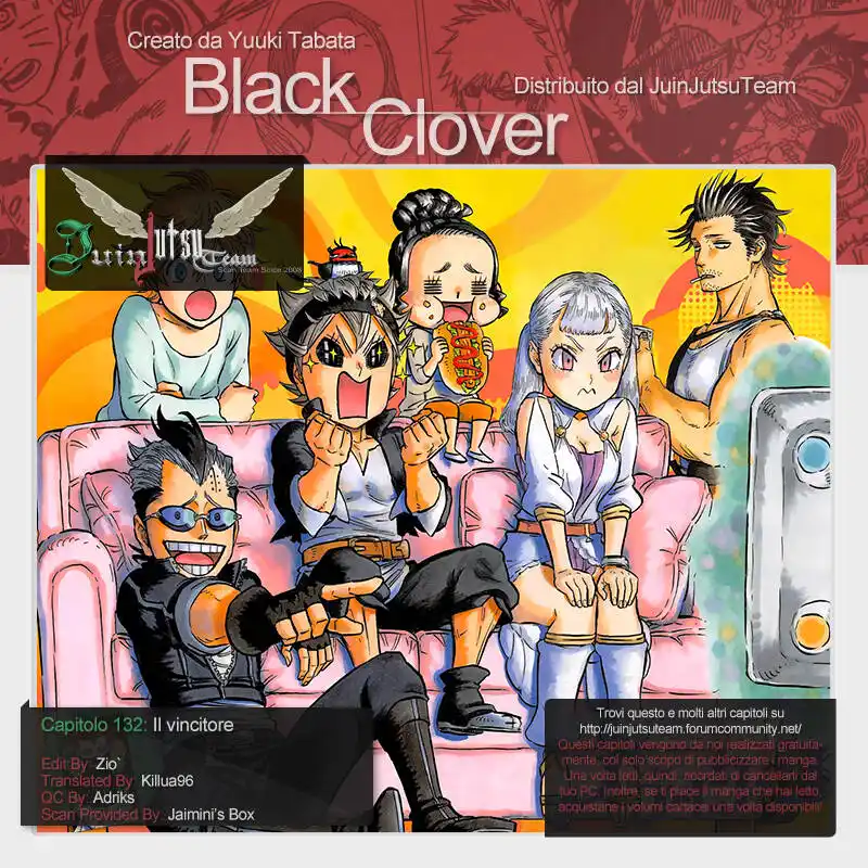 Black Clover Capitolo 132 page 1