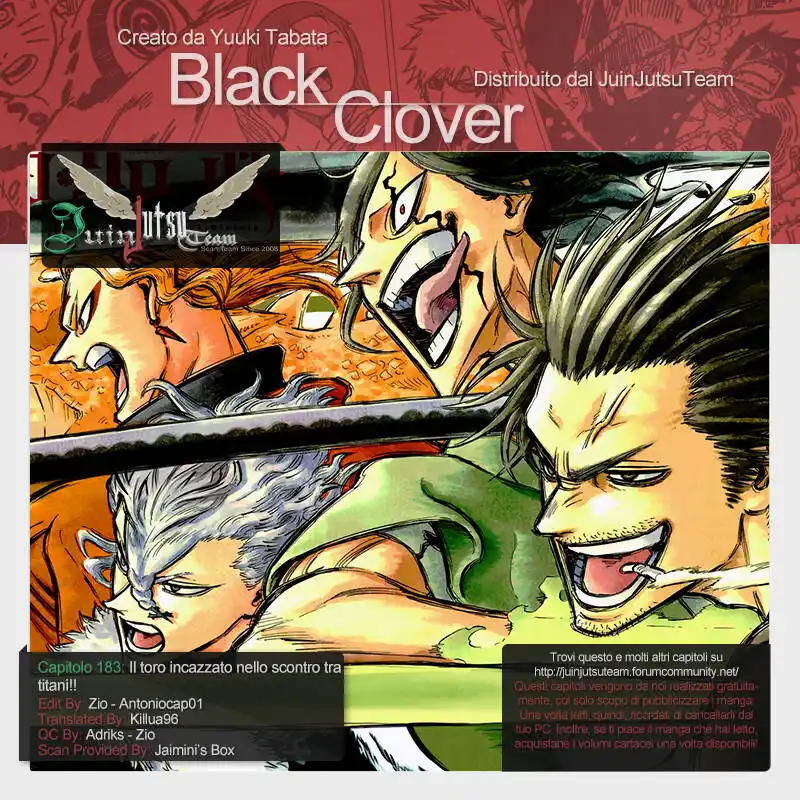 Black Clover Capitolo 183 page 1