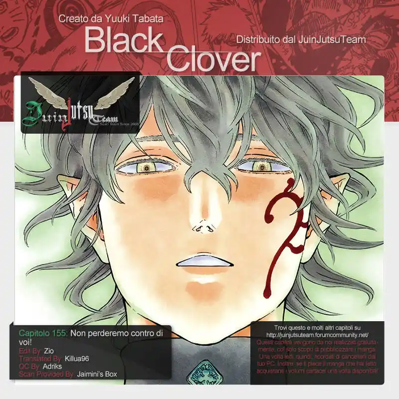 Black Clover Capitolo 155 page 1