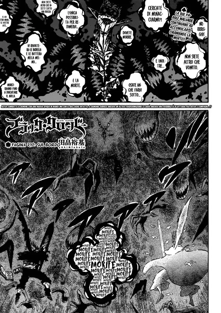 Black Clover Capitolo 210 page 2