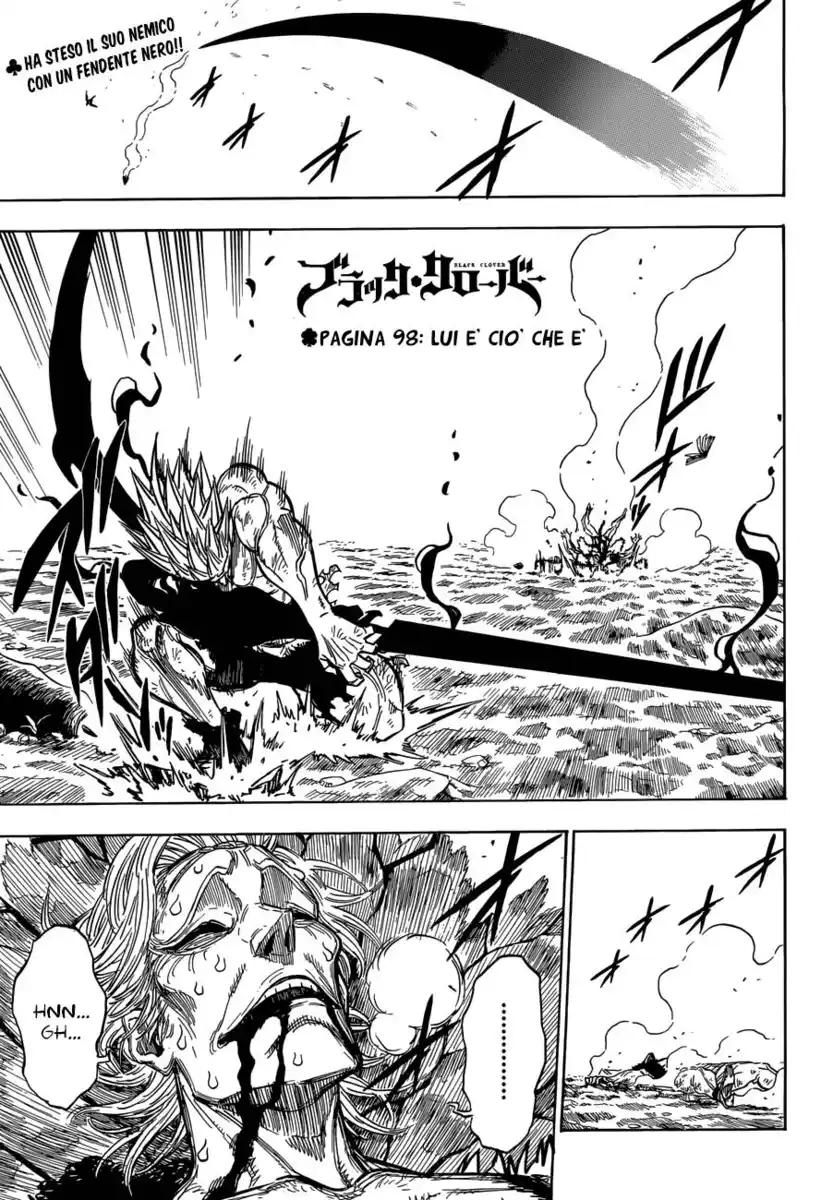 Black Clover Capitolo 98 page 2