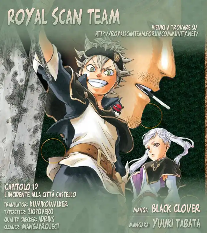 Black Clover Capitolo 10 page 5