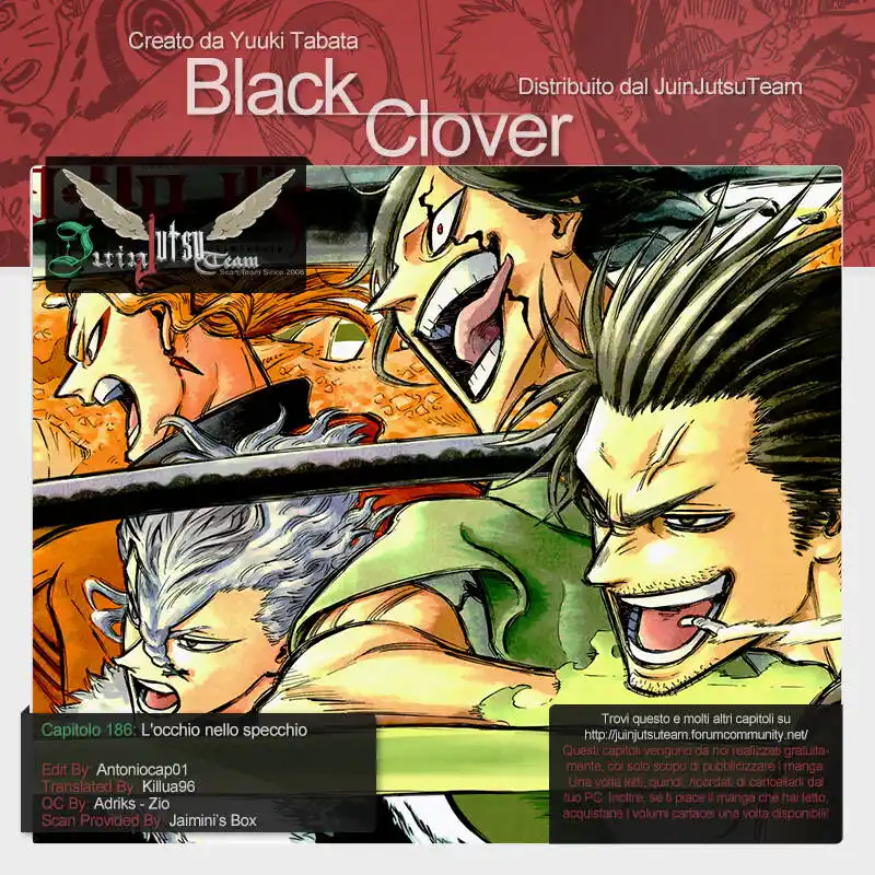 Black Clover Capitolo 186 page 1