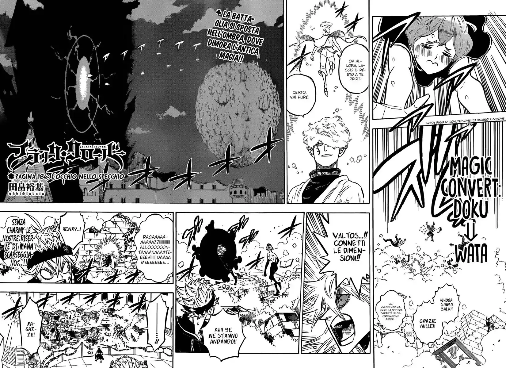 Black Clover Capitolo 186 page 3