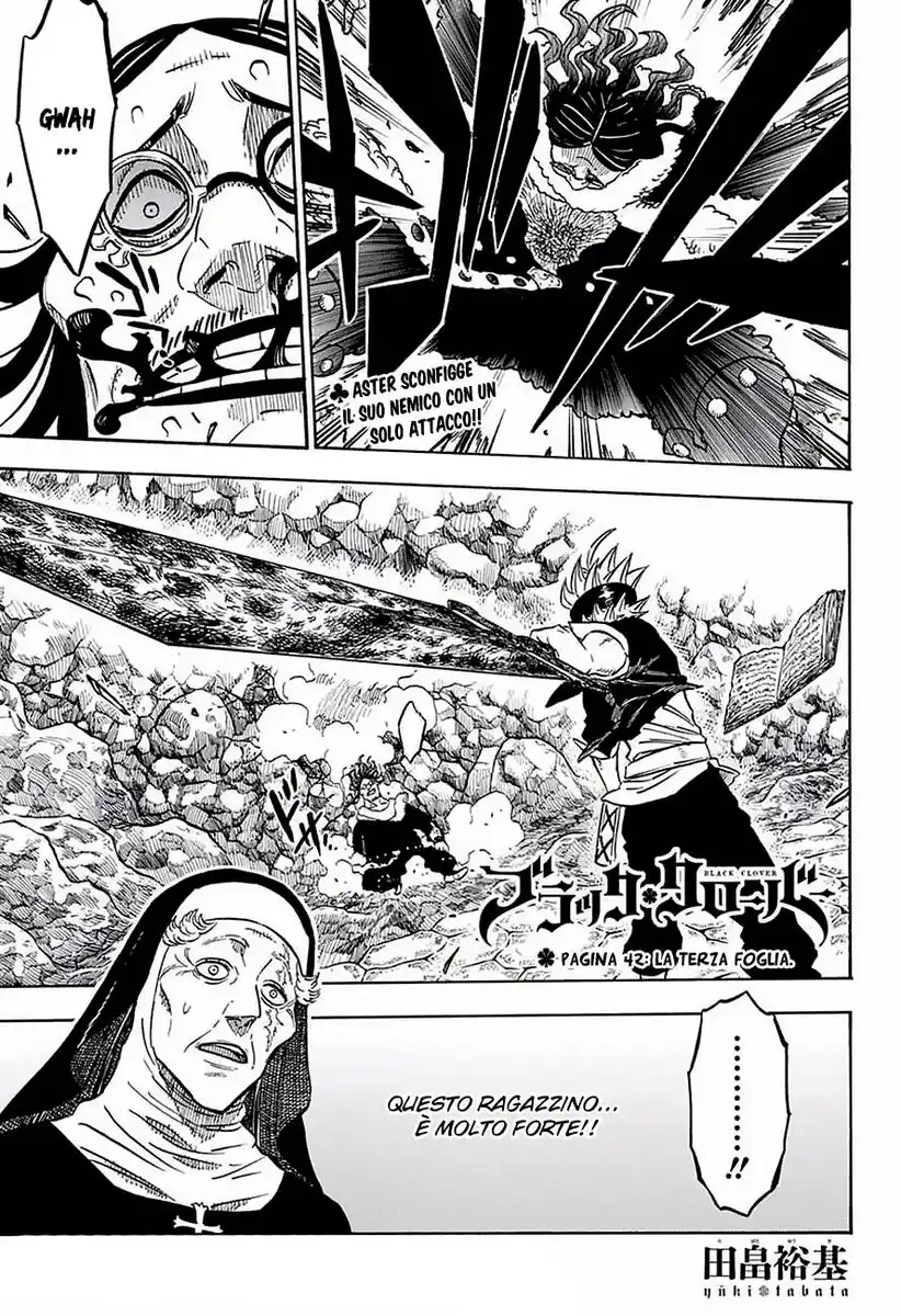 Black Clover Capitolo 42 page 1