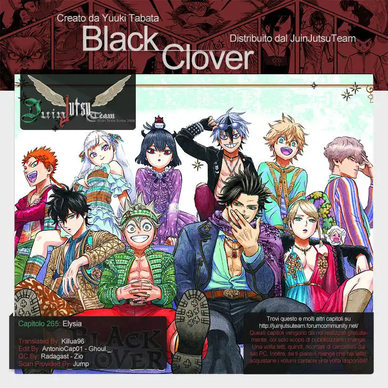 Black Clover Capitolo 265 page 1