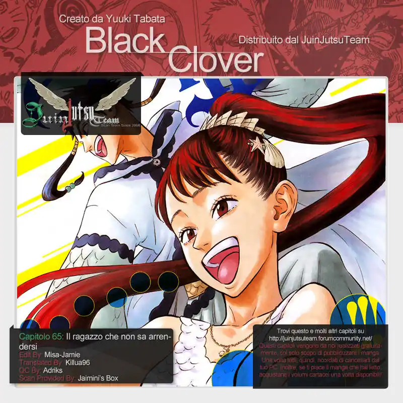 Black Clover Capitolo 65 page 1