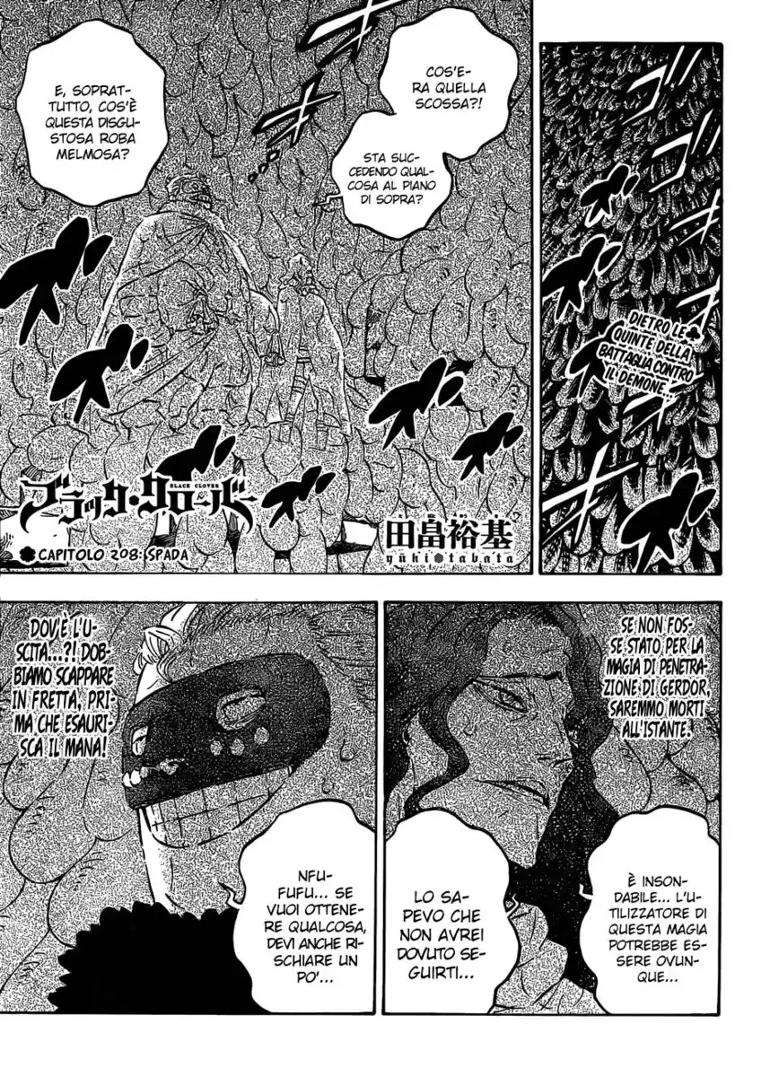 Black Clover Capitolo 208 page 2